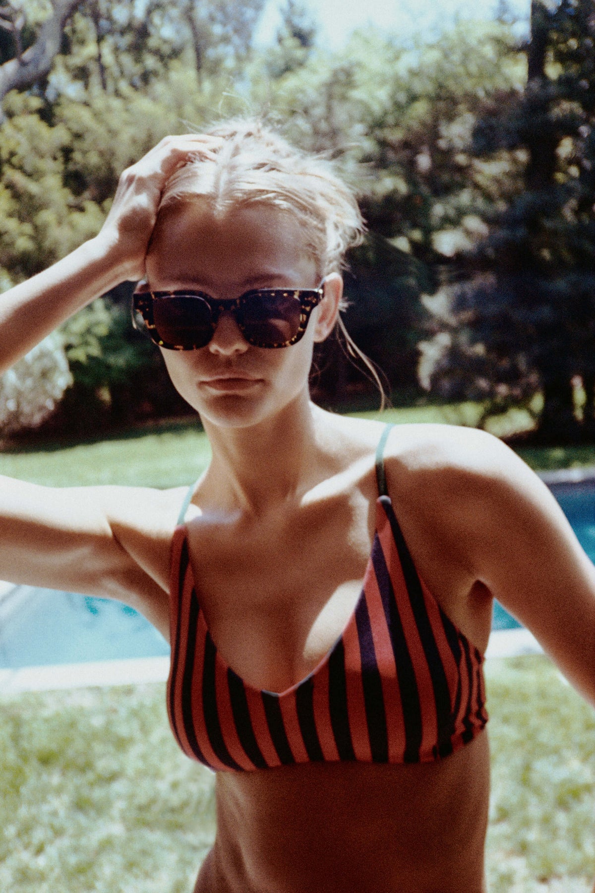 Sunday Top *Clare V. Collab - Lucky Stripe
