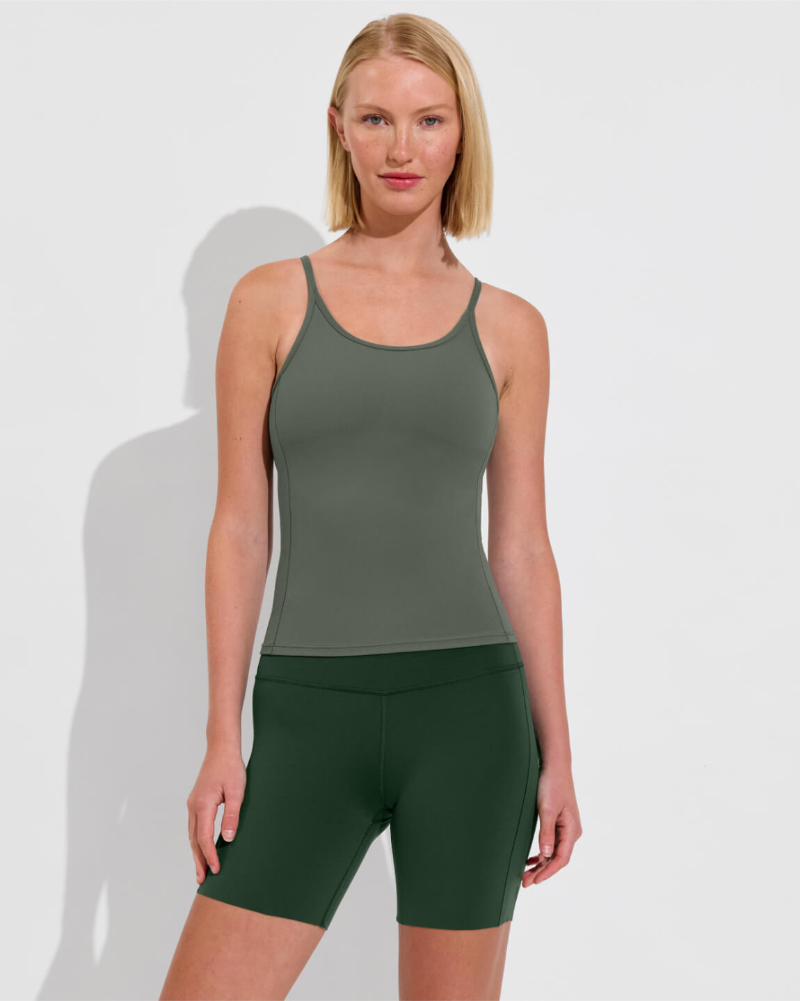 Barre Tank *Long - Agave