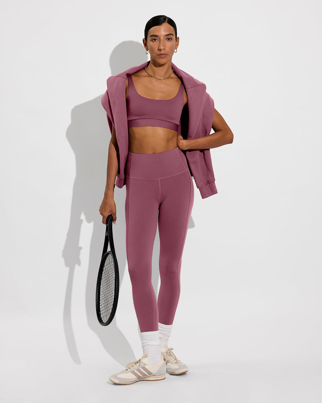 Double Scoop Top - Desert Plum