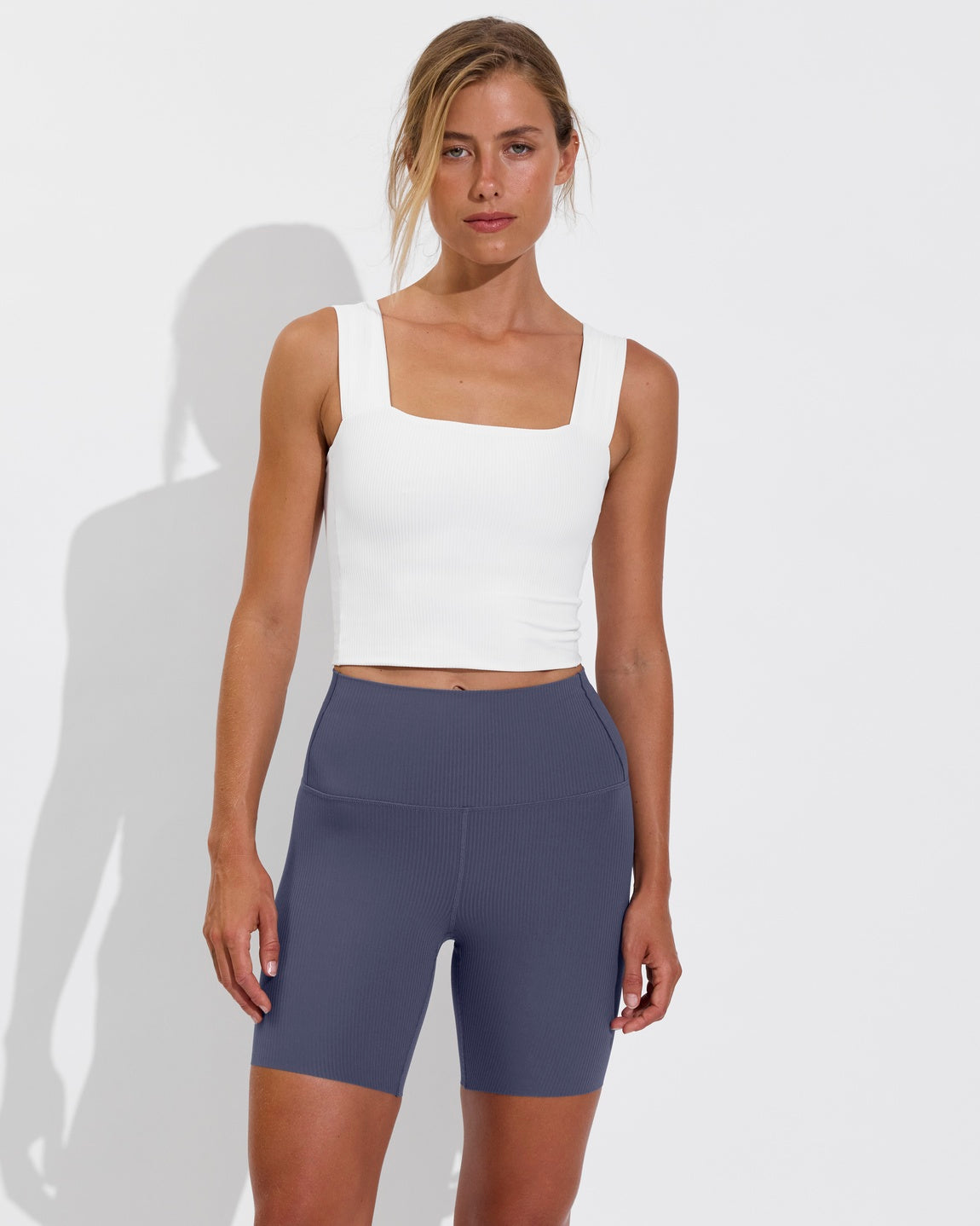 Frame Tank *Rib - Coconut