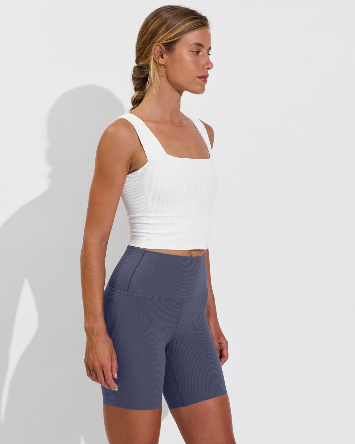 Frame Tank *Rib - Coconut