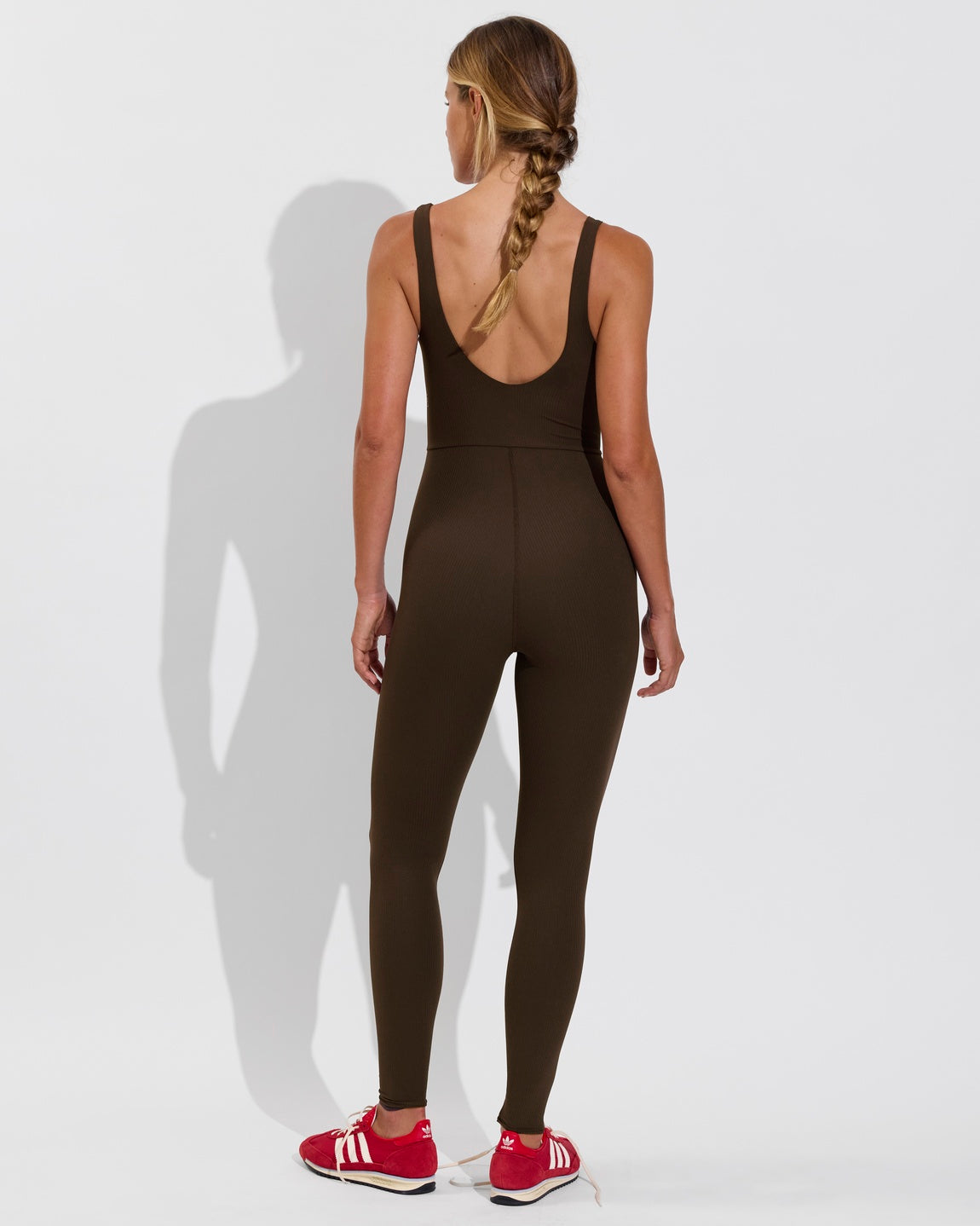 Plunge Playsuit 27" *Rib - Cold Brew