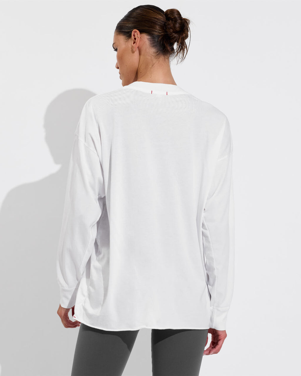 Swell Oversized Long Sleeve Tee - Coconut