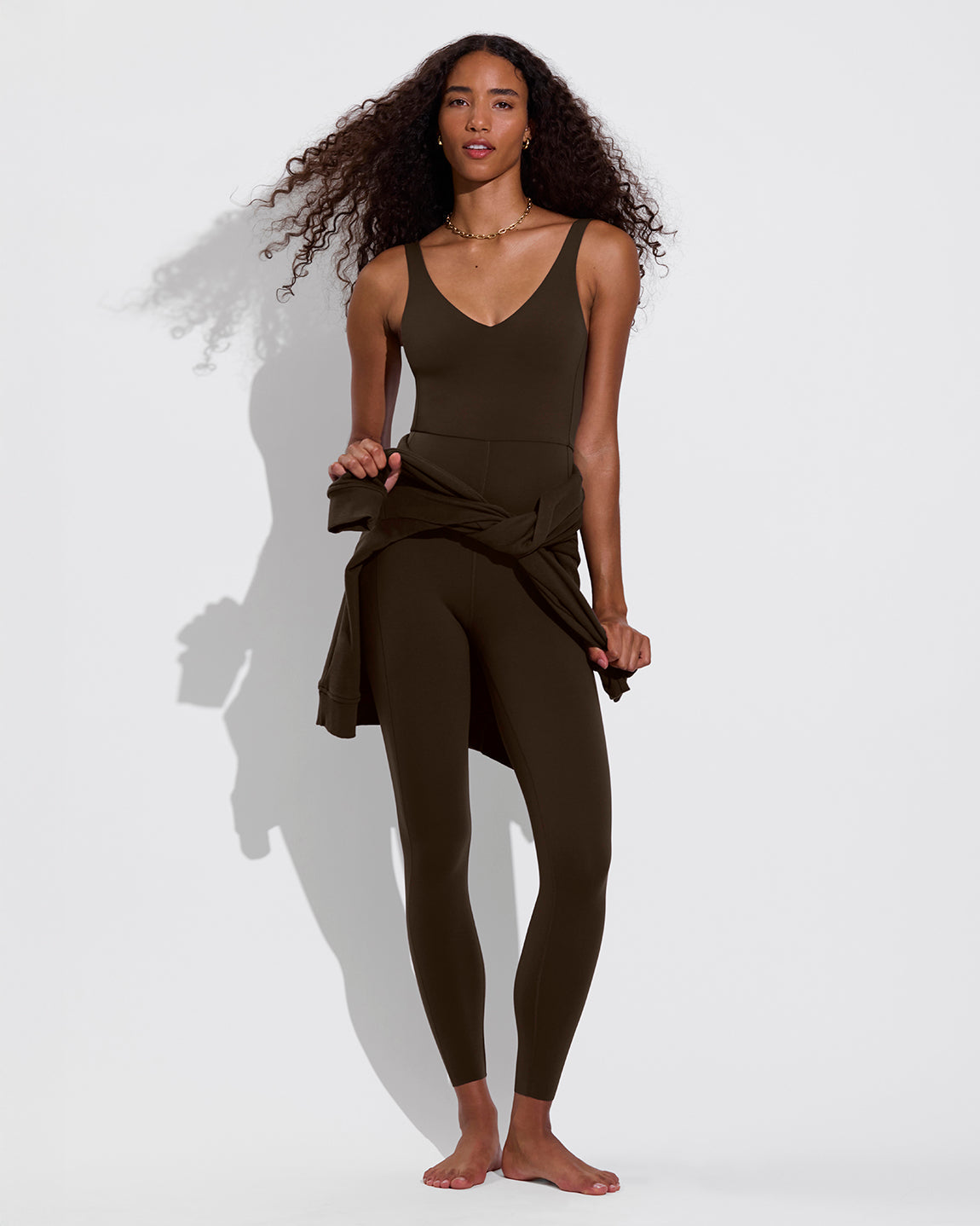 Plunge Playsuit 27" - Cold Brew
