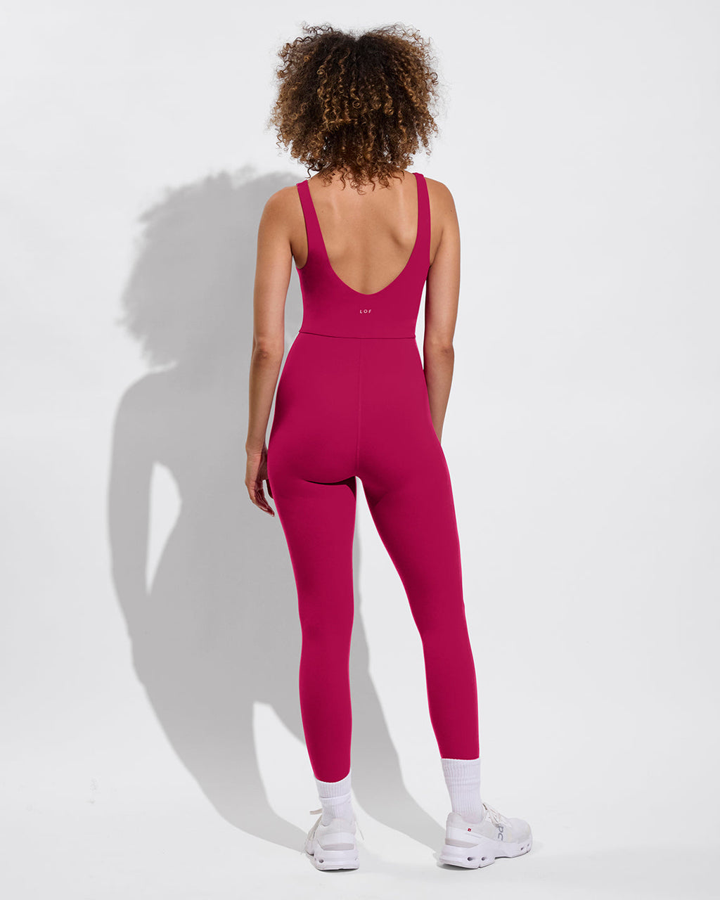 Plunge Playsuit 27" - Pepper