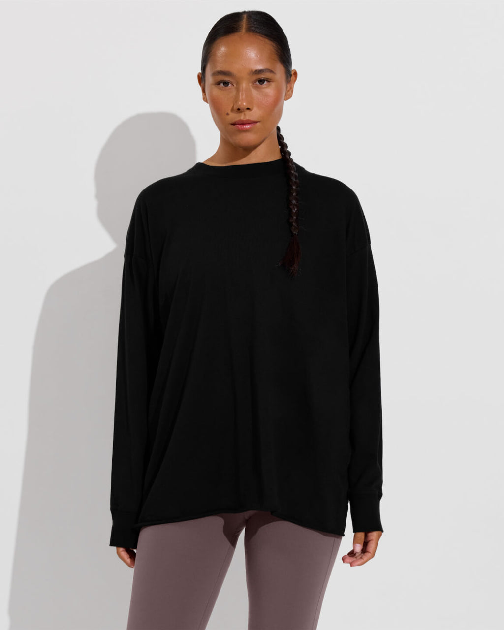 Swell Oversized Long Sleeve Tee - Jet