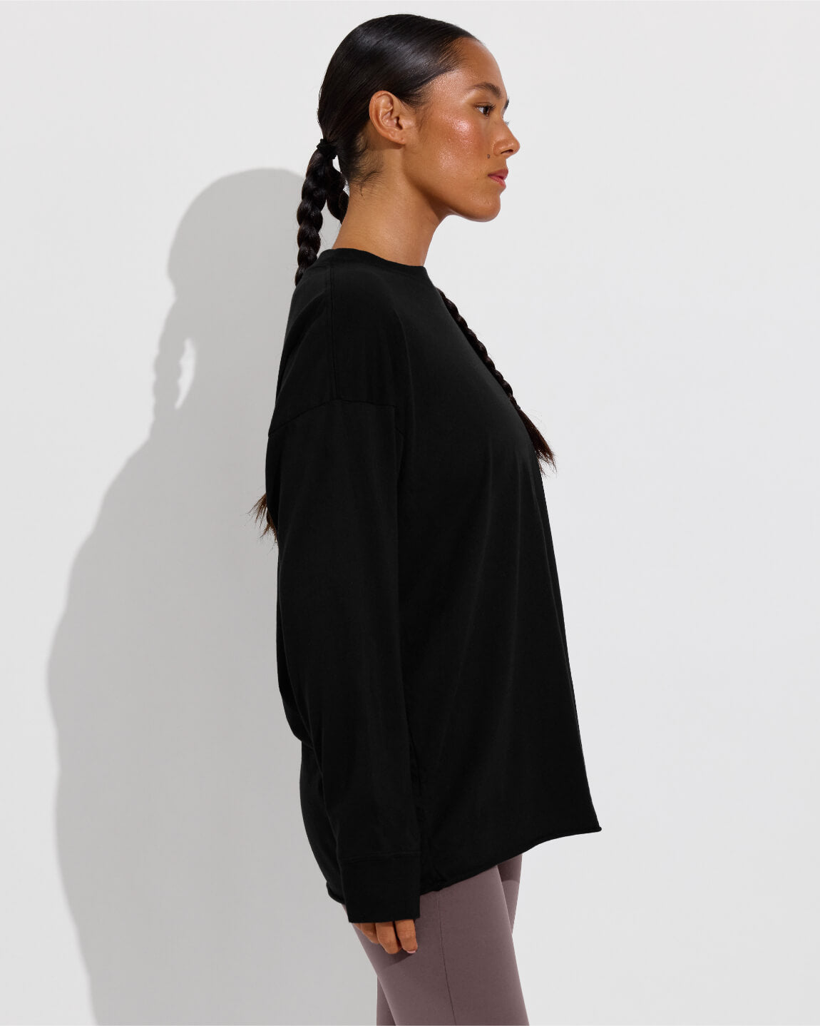 Swell Oversized Long Sleeve Tee - Jet