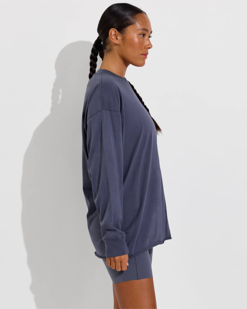 Swell Oversized Long Sleeve Tee - Varsity