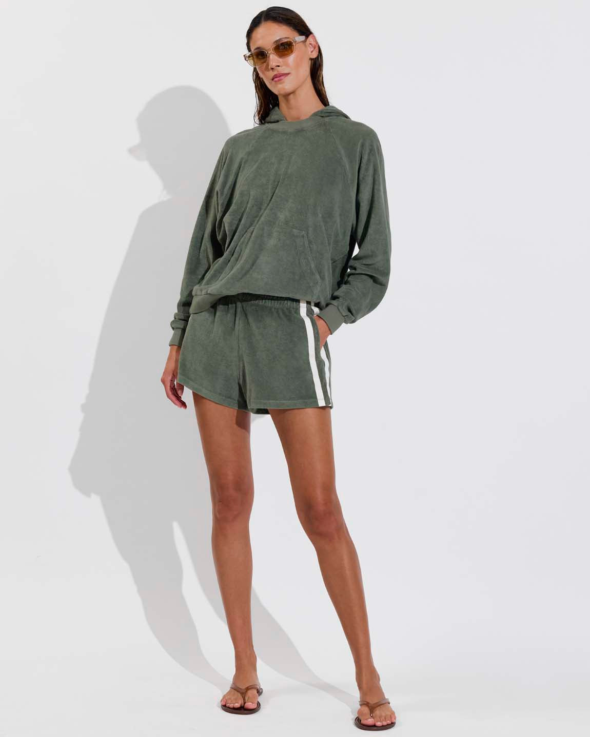 Towel To Go Hoodie - Agave