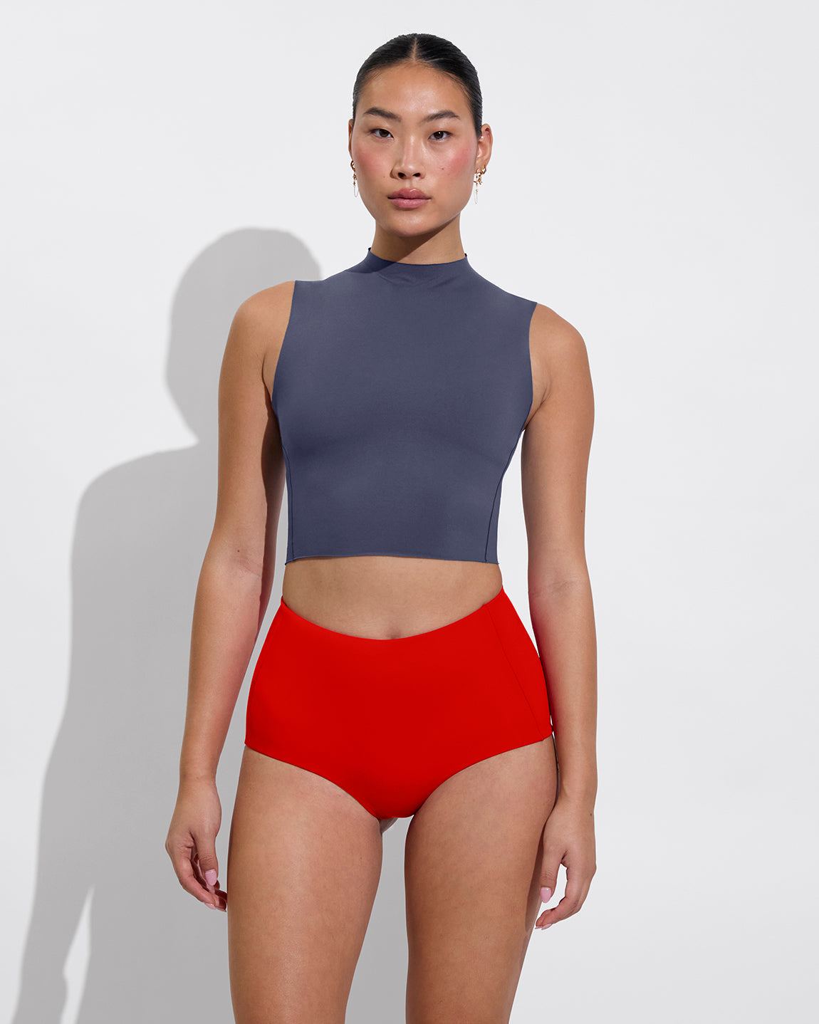 Rays Sleeveless Top - Varsity