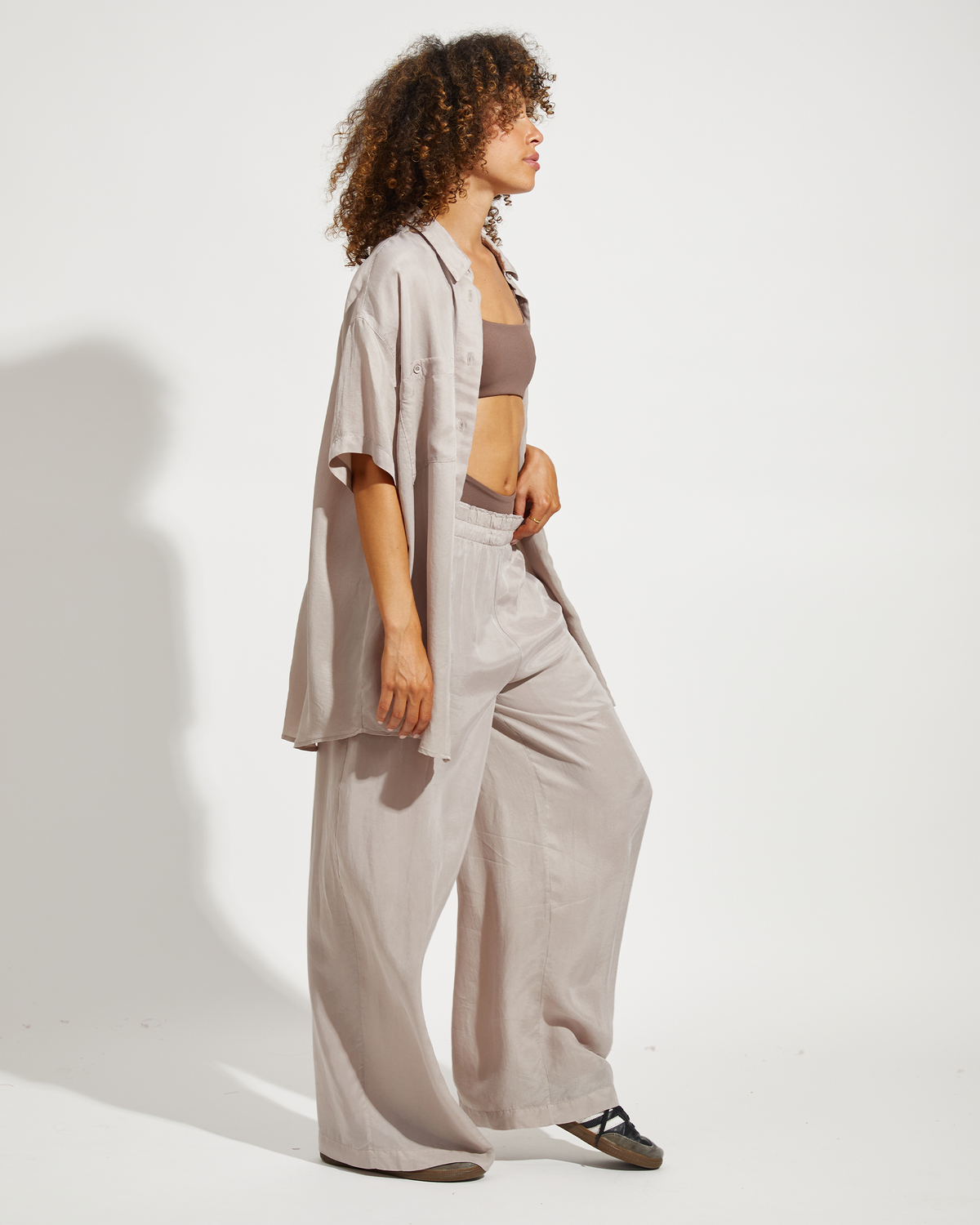 Day Trip Button Down - Beach