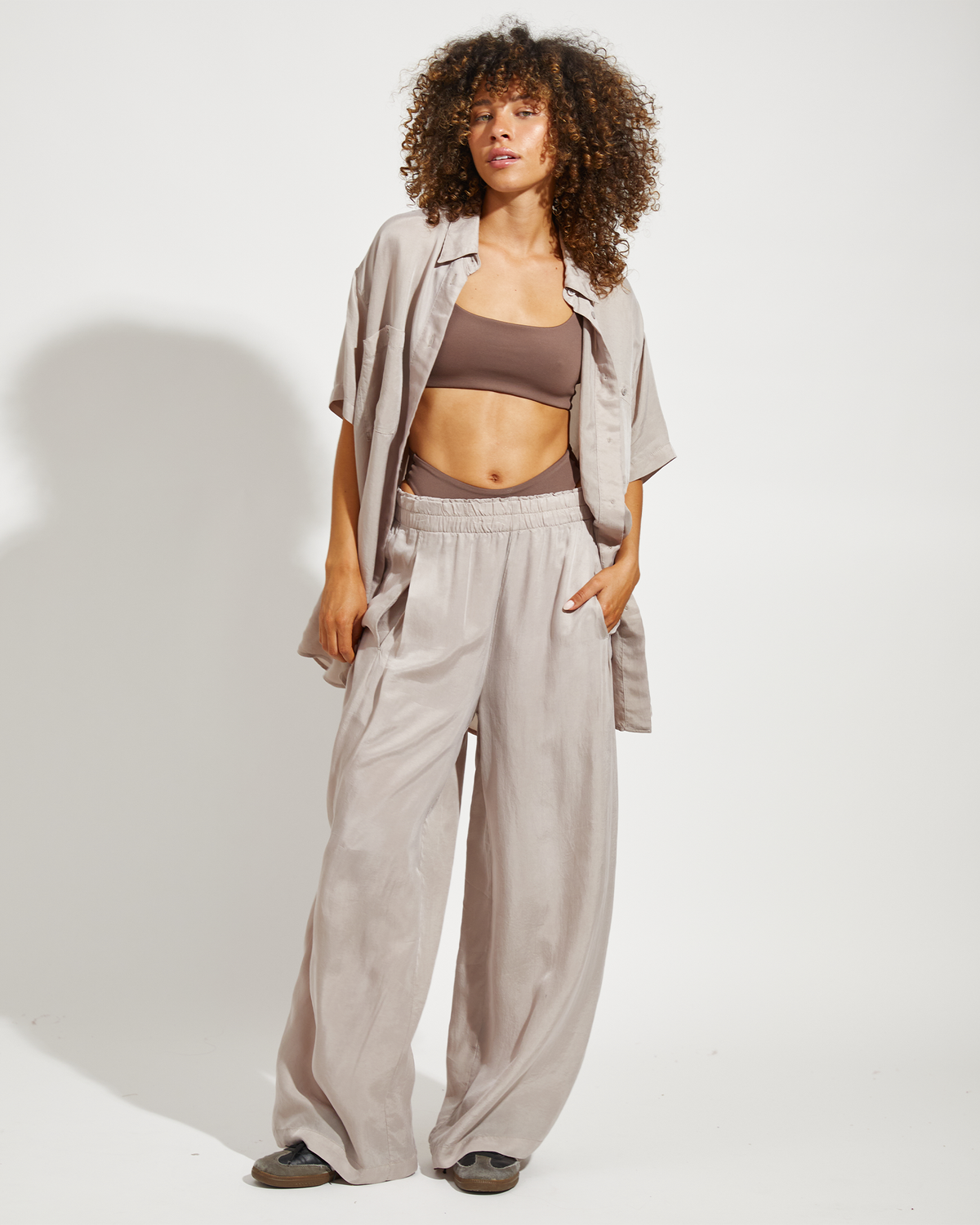 Day Trip Button Down - Beach
