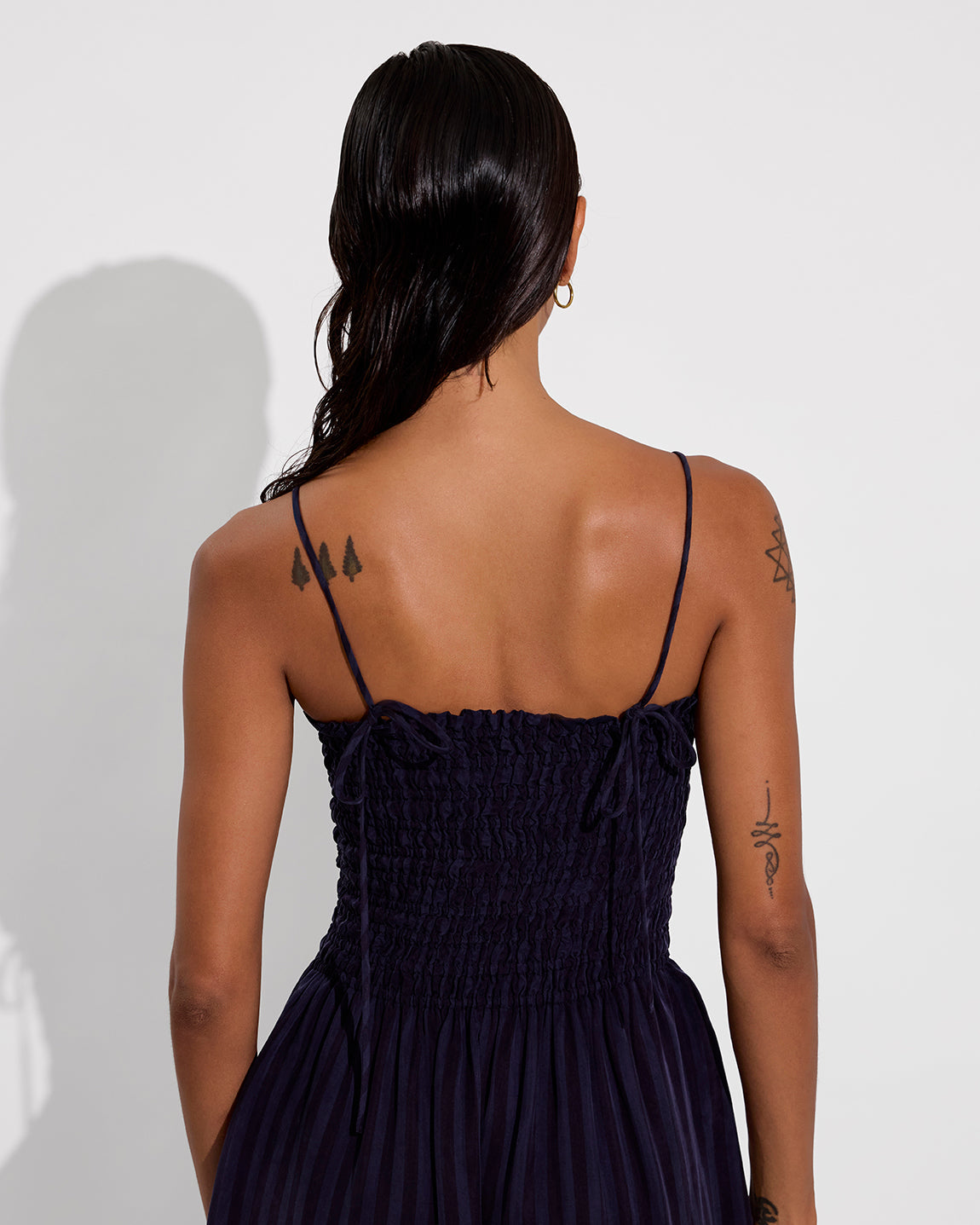 Cabana Maxi Dress - Sprint Stripe: Dark Sprint / Sprint