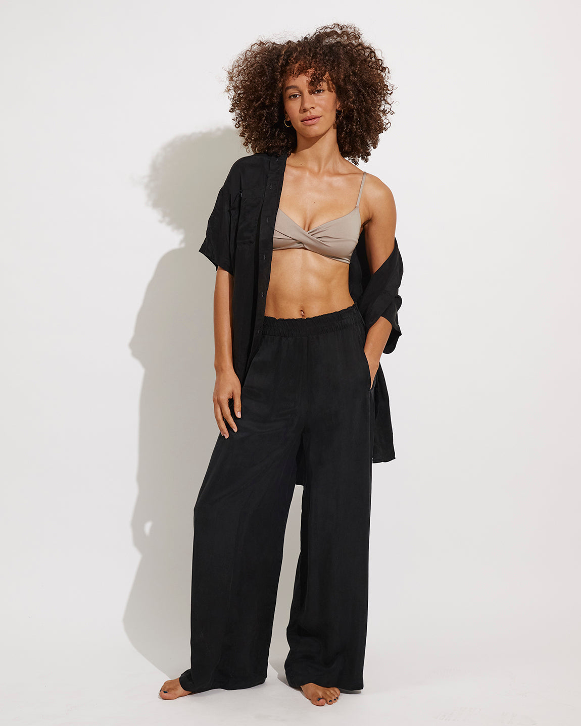 Day Trip Button Down - Jet