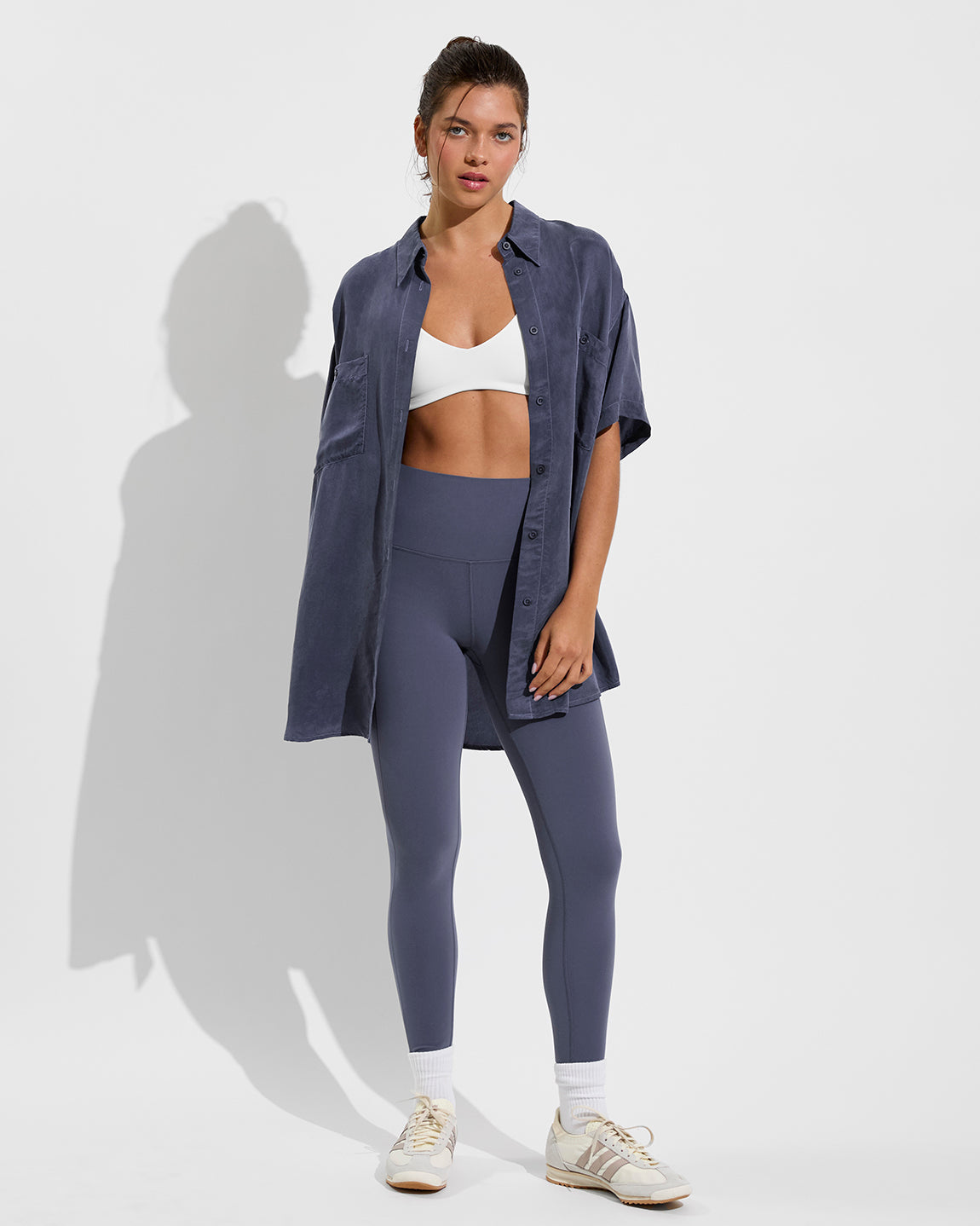 Day Trip Button Down - Varsity