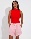 Getaway Short 5" - Coastal Stripe: Sweet Chili Heat / Coconut