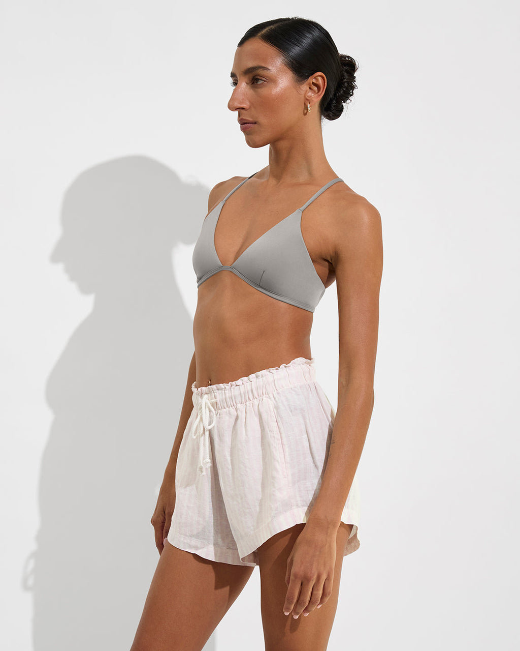 Getaway Short 2.5" - Bungalow Stripe: Delight / Coconut