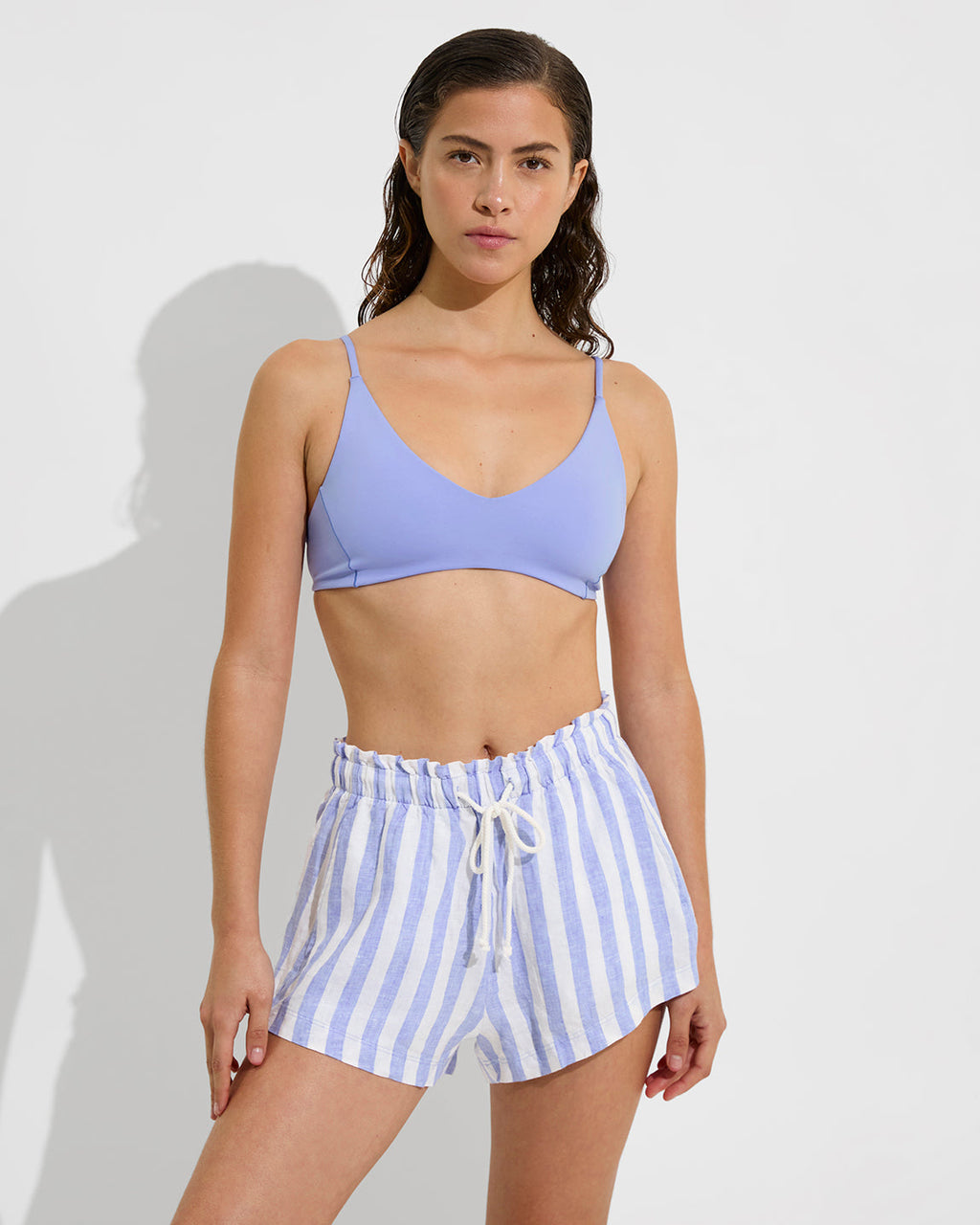 Getaway Short 2.5" - Beach Stripe: Riptide / Coconut