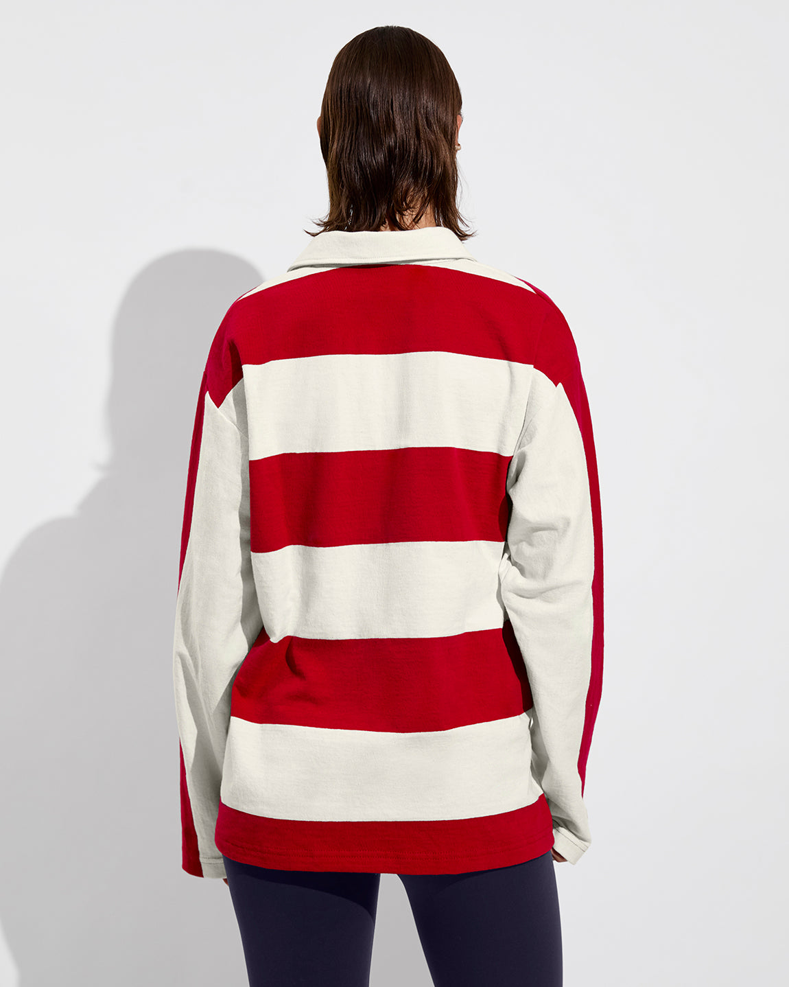 League Shirt *LOF - Dark Red / Natural