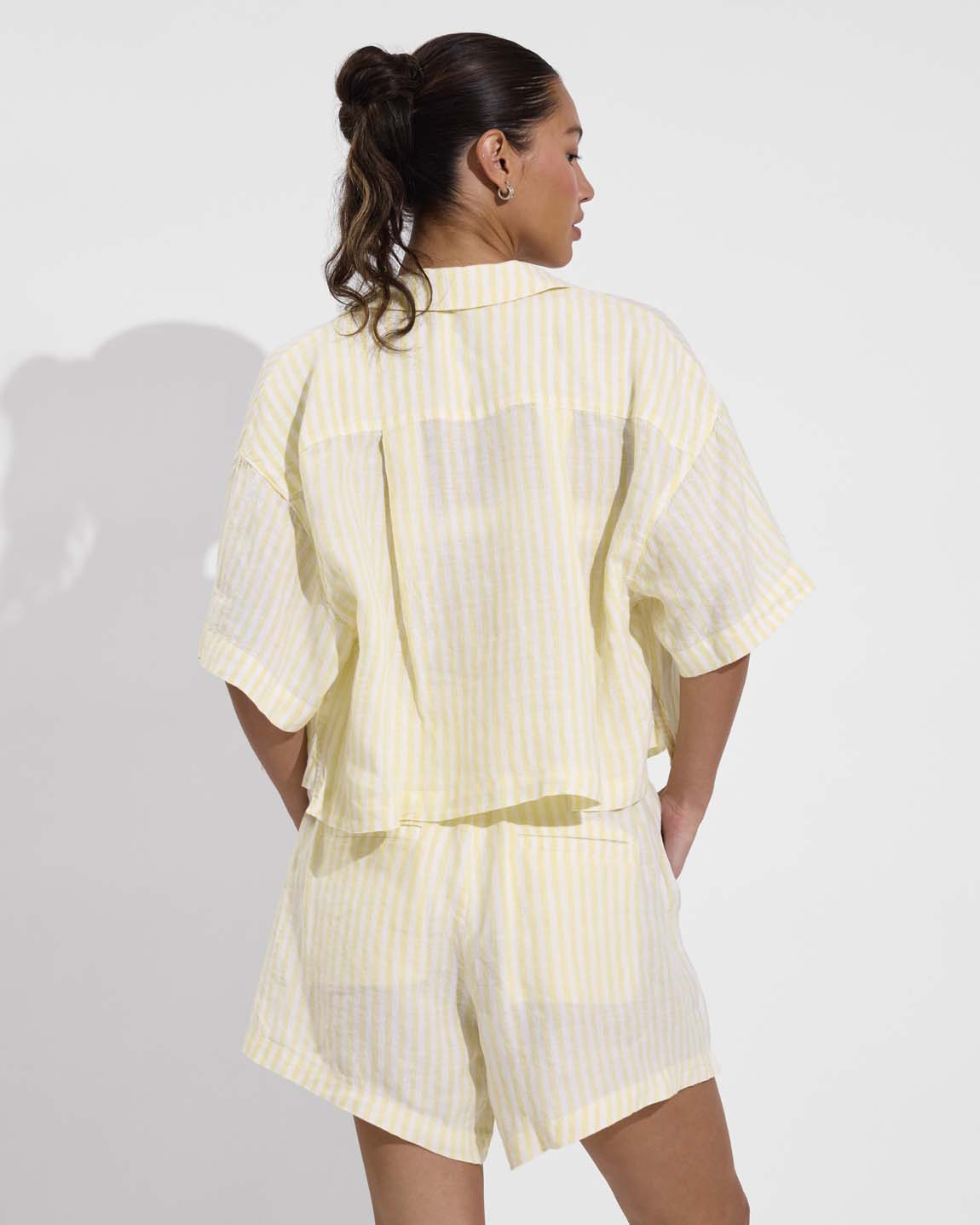 Getaway Short 5" - Bungalow Stripe: Melt / Coconut