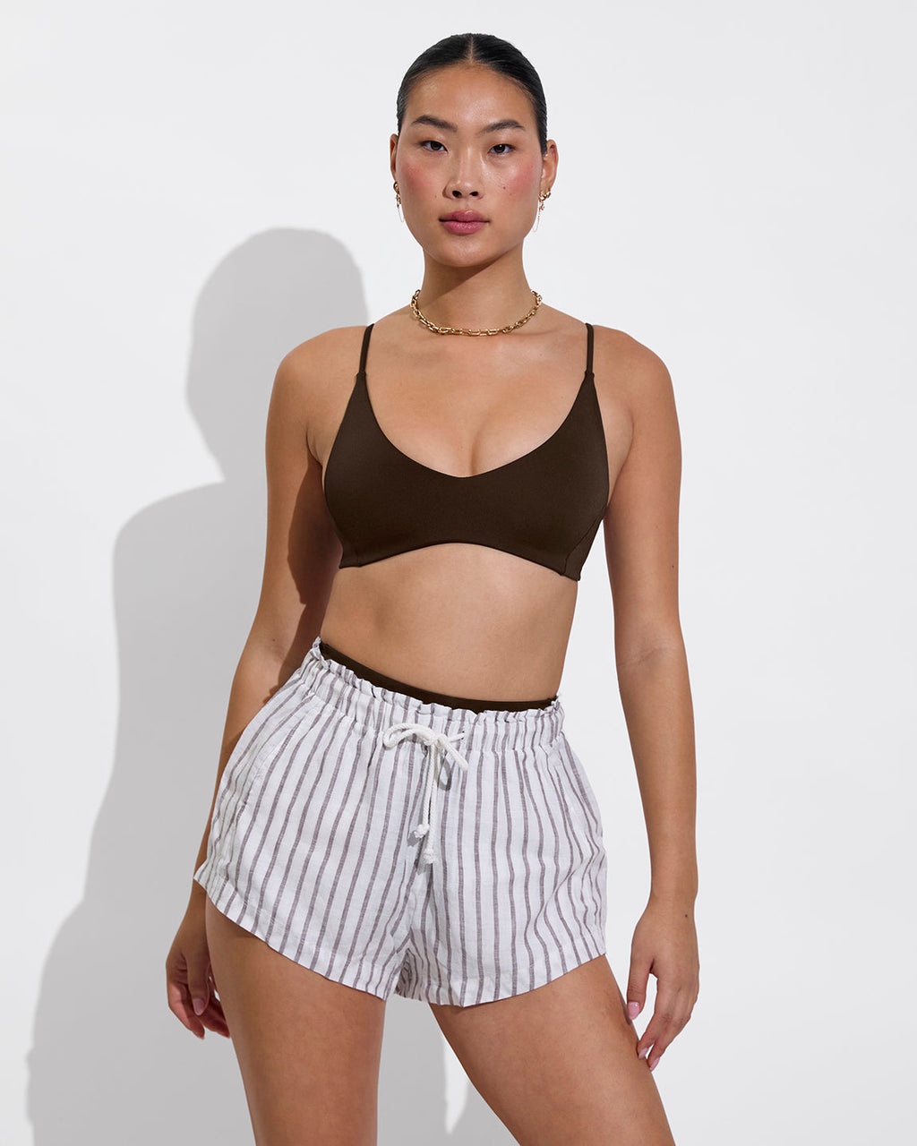 Getaway Short 2.5" - Classic Stripe: Stormy / Coconut