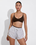 Getaway Short 2.5" - Classic Stripe: Stormy / Coconut