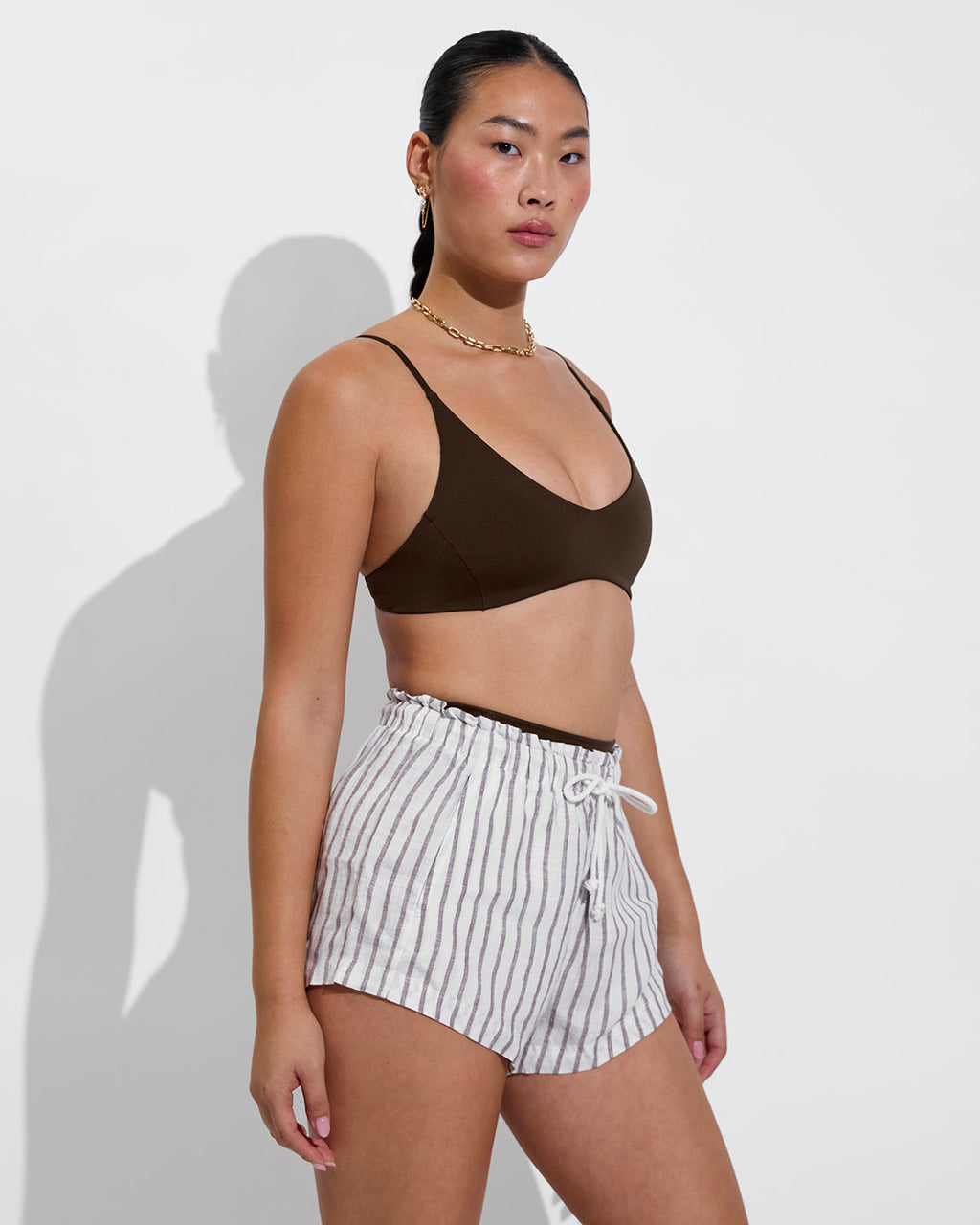 Getaway Short 2.5" - Classic Stripe: Stormy / Coconut