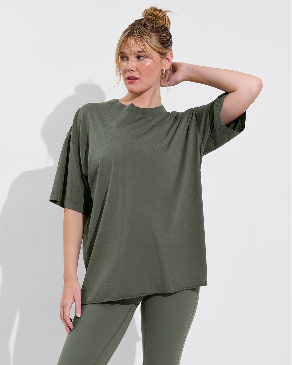 Swell Oversized Tee - Agave