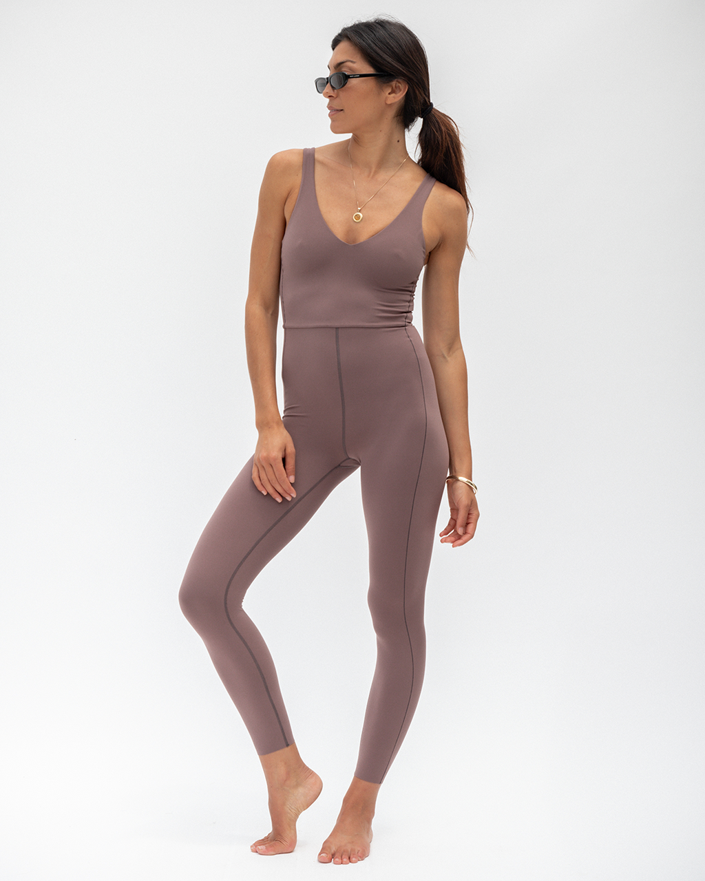 Plunge Playsuit 25" - Stormy