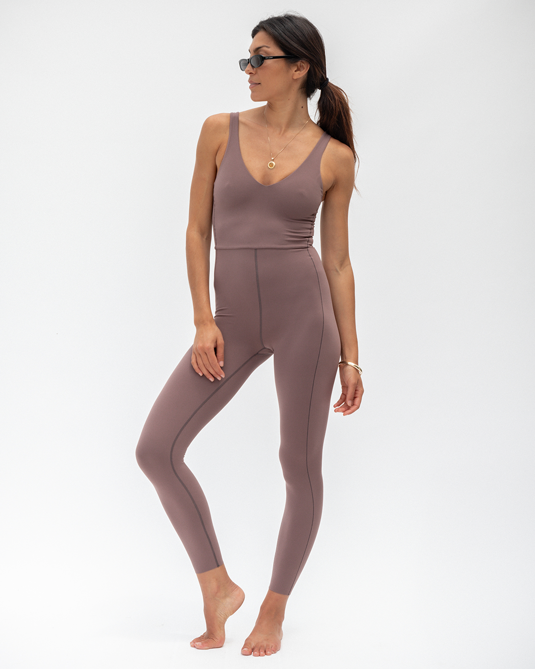 Plunge Playsuit 25" - Stormy