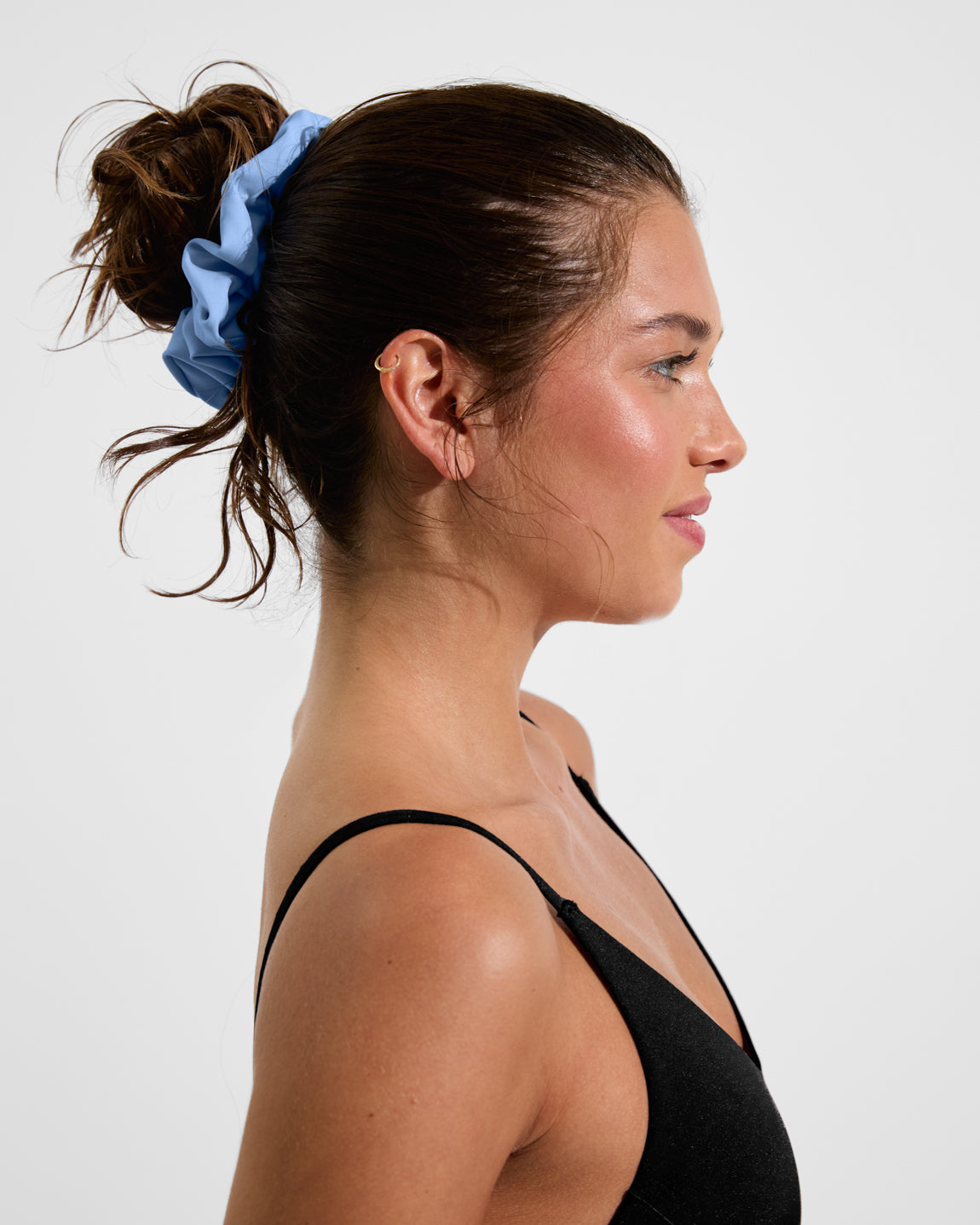 Top Notch Scrunchie - Blue Skies