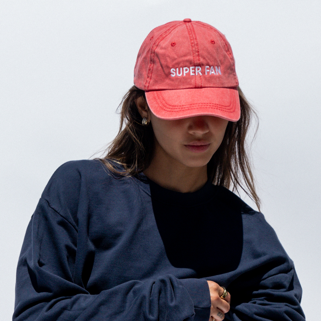 Grand Slam Cap - Super Fan Red