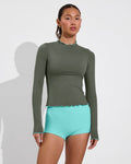 Rays LS Top *Long *Wavy - Agave / Drift