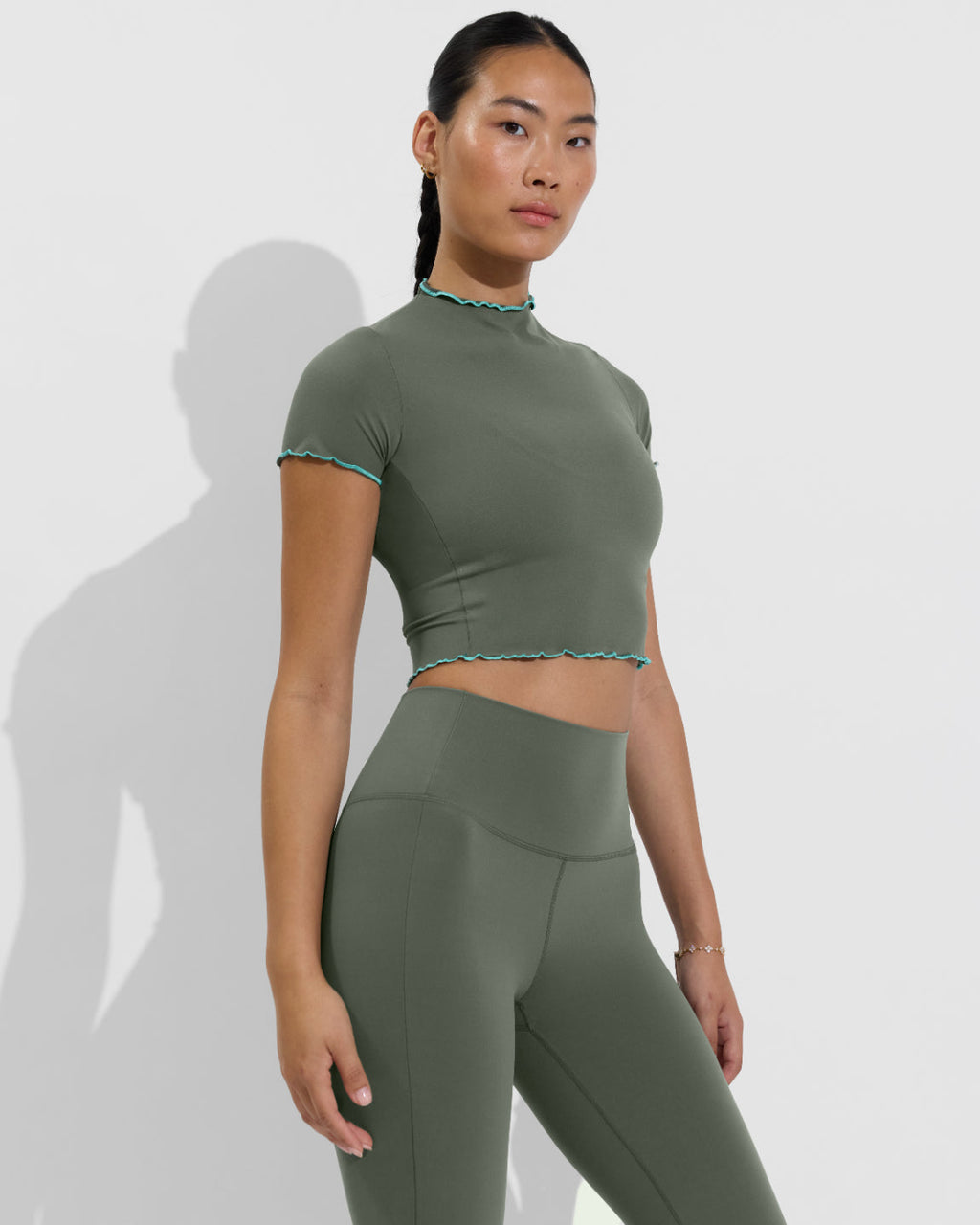 Rays SS Top *Wavy - Agave / Drift
