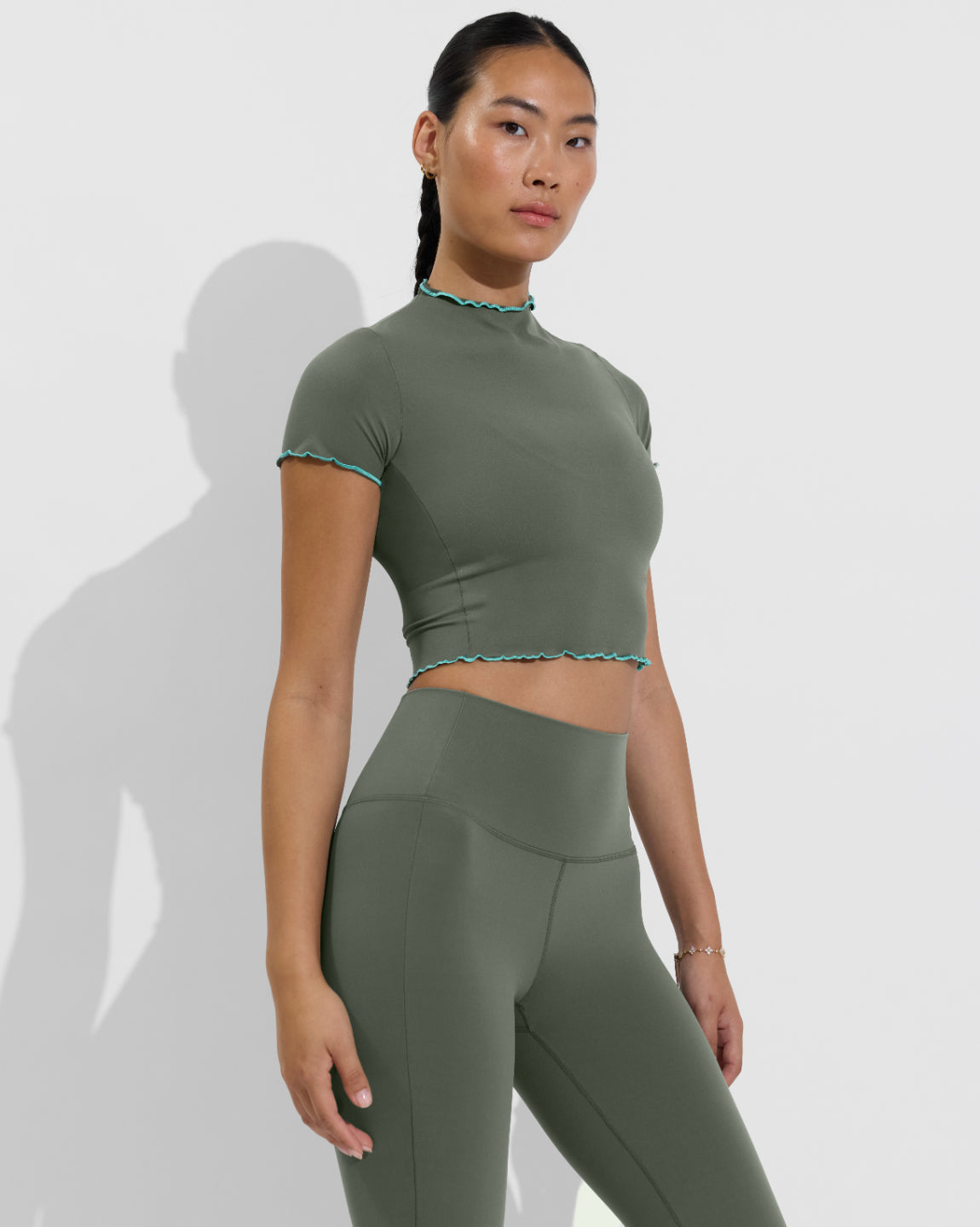 Rays SS Top *Wavy - Agave / Drift