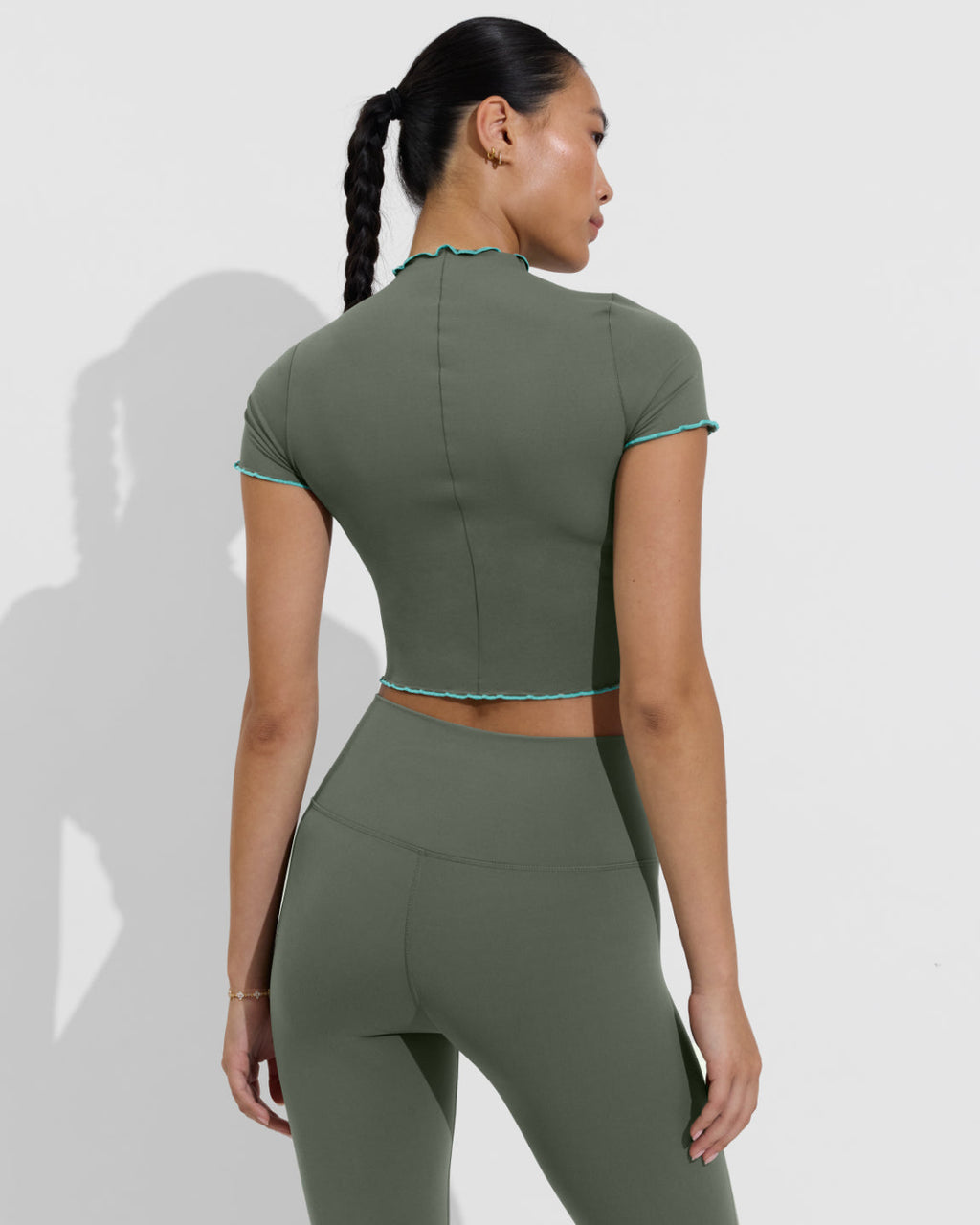 Rays SS Top *Wavy - Agave / Drift