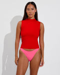 Rays Sleeveless Top *Long - Sweet Chili Heat