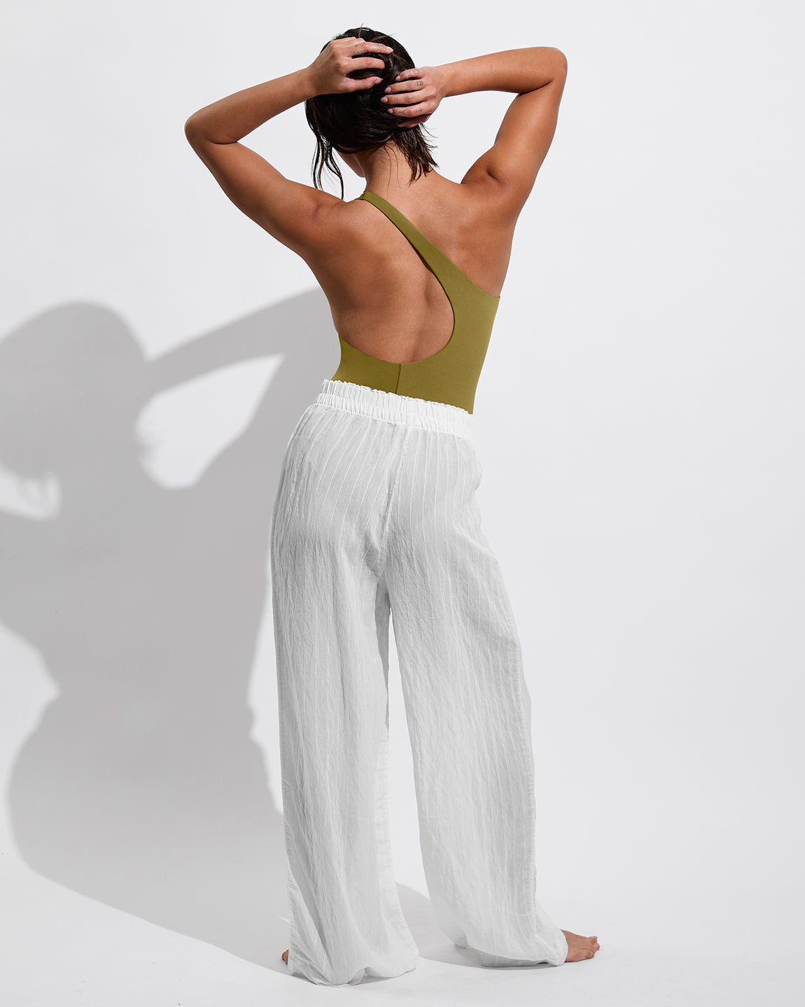 Day Trip Pant *Sheer Stripe - Coconut