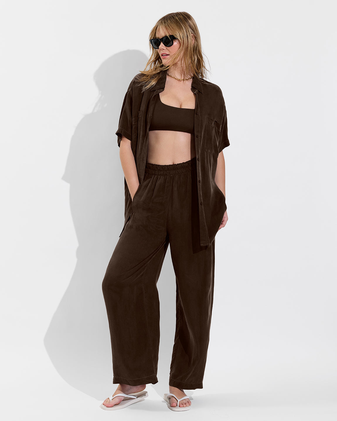 Day Trip Pant - Cold Brew