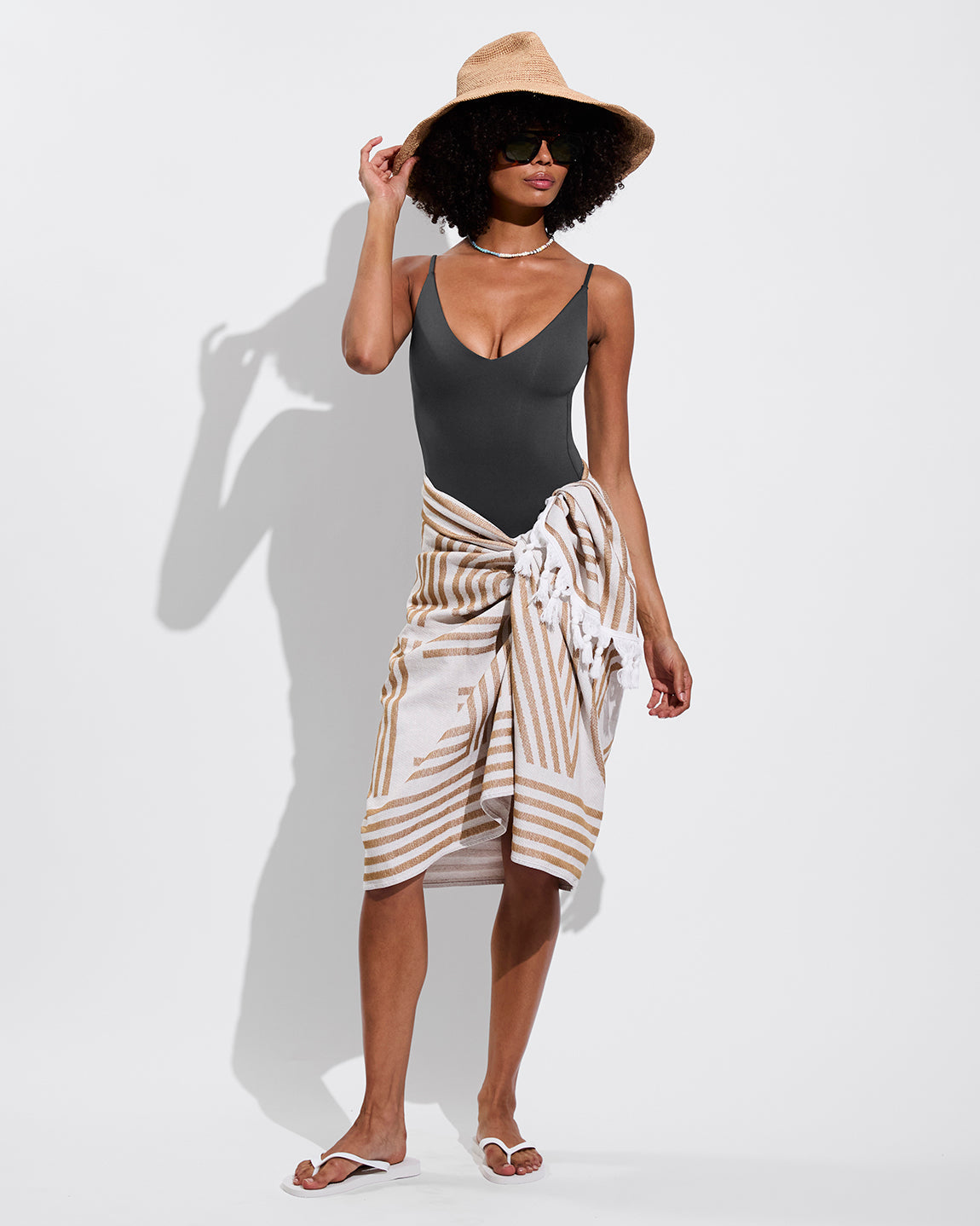 Pool Towel - Coconut/Tan Lines