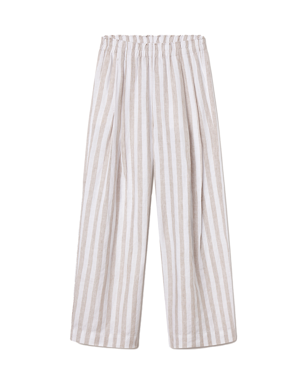 Coastal Pant - Beach Stripe: Beach / Coconut