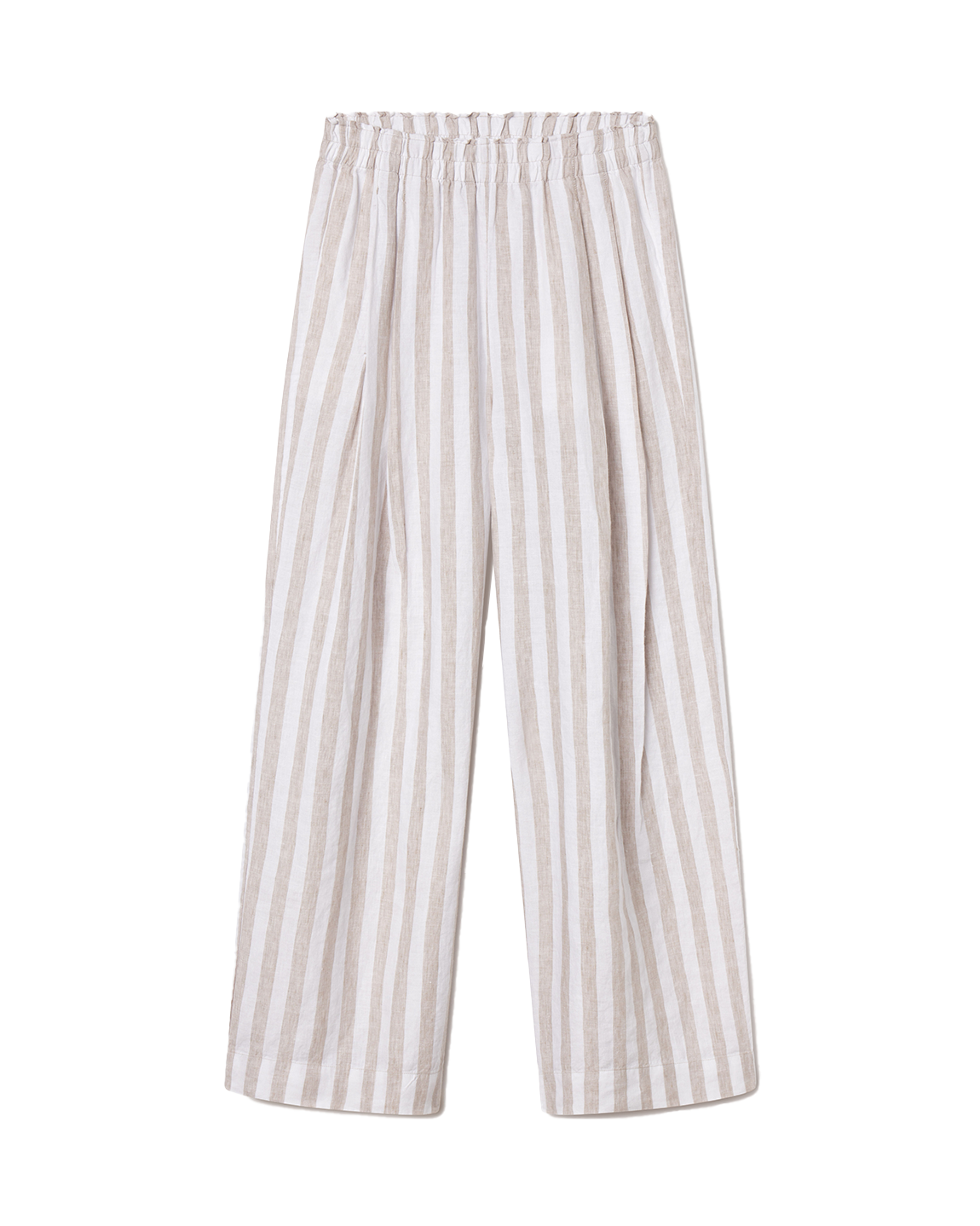 Coastal Pant - Beach Stripe: Beach / Coconut