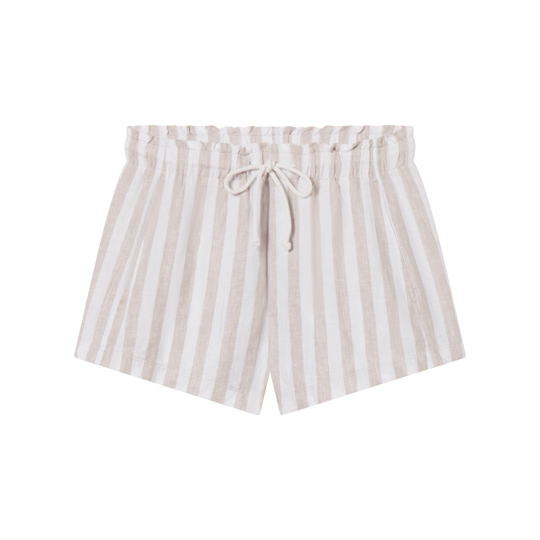 Getaway Short 2.5" - Beach Stripe: Beach / Coconut
