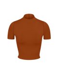 Rays Short Sleeve Top - Bronze