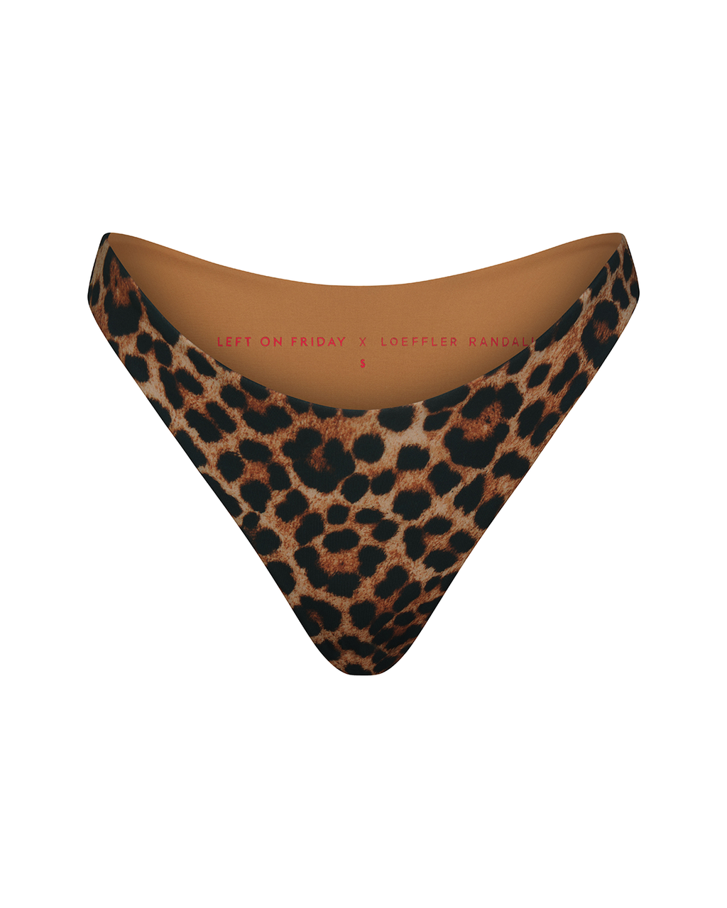 Dip Bottom *Left On Friday X Loeffler Randall - Brushed Leopard