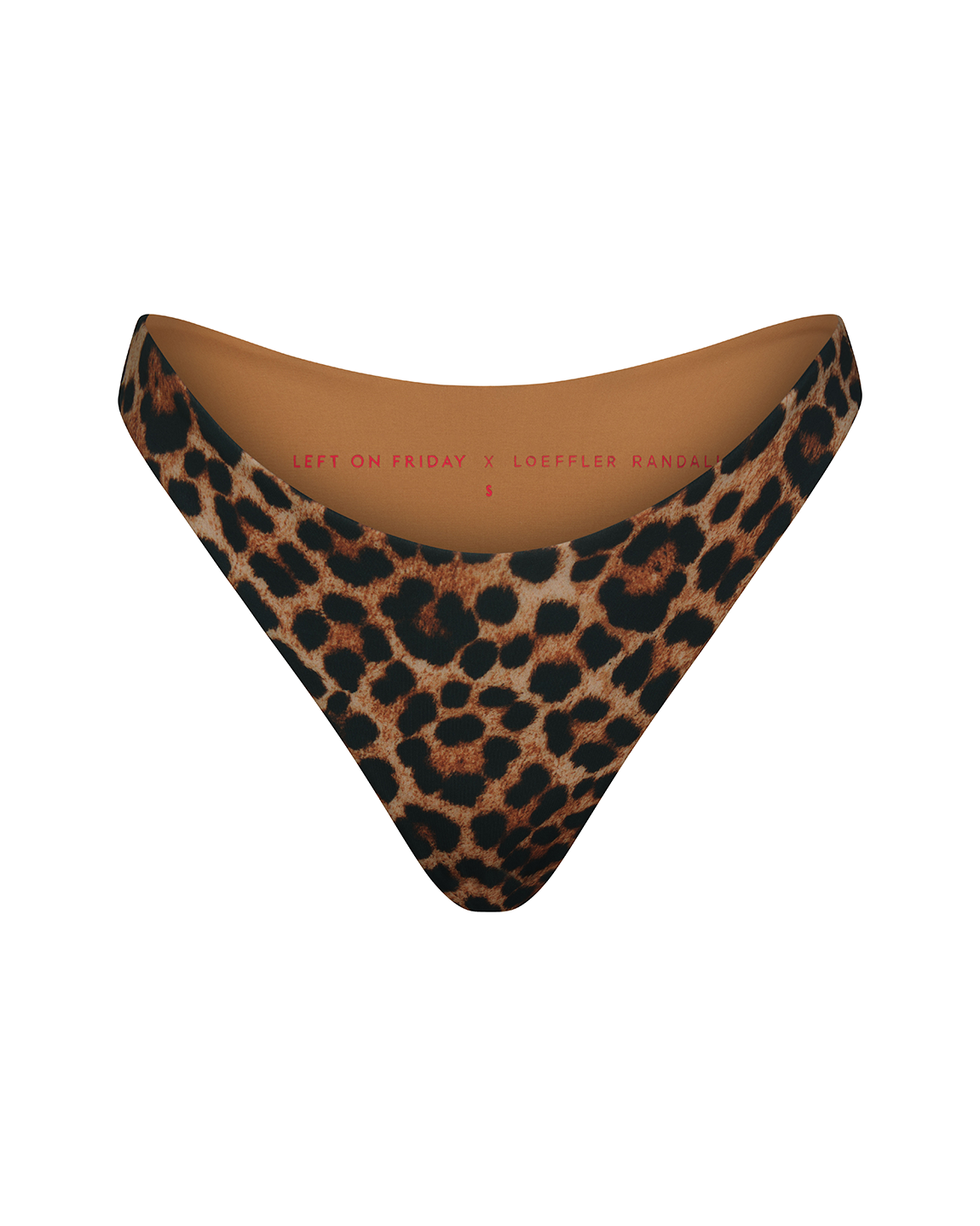 Dip Bottom *Left On Friday X Loeffler Randall - Brushed Leopard