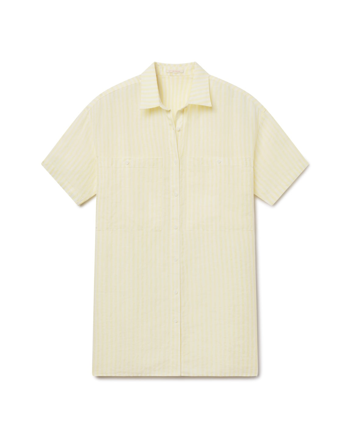 Getaway Mini Dress - Bungalow Stripe: Melt / Coconut