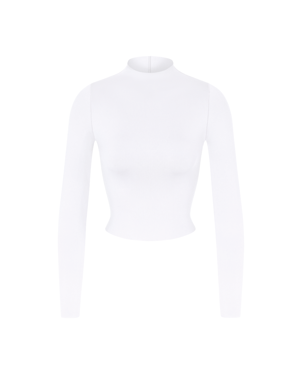 Rays Long Sleeve Top - Coconut
