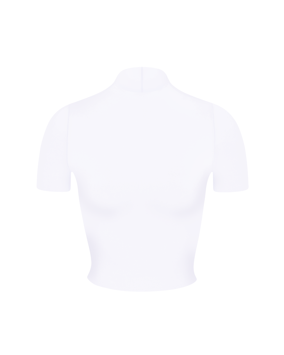 Rays Short Sleeve Top - Coconut