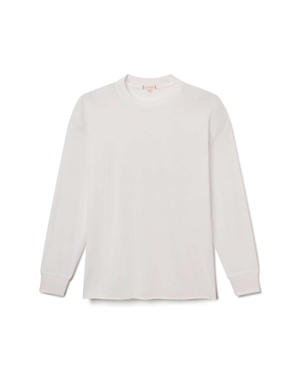 Swell Oversized Long Sleeve Tee - Coconut